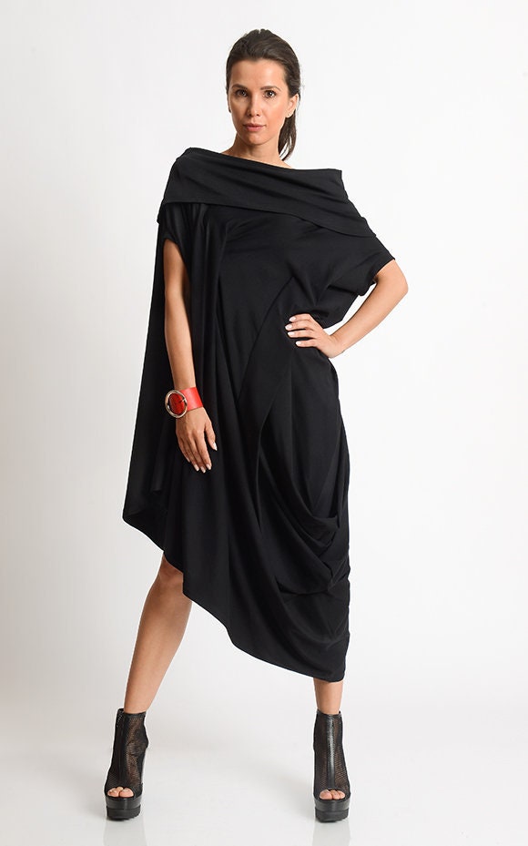 Maxi Loose Black Dress Maxi Loose Black Dress