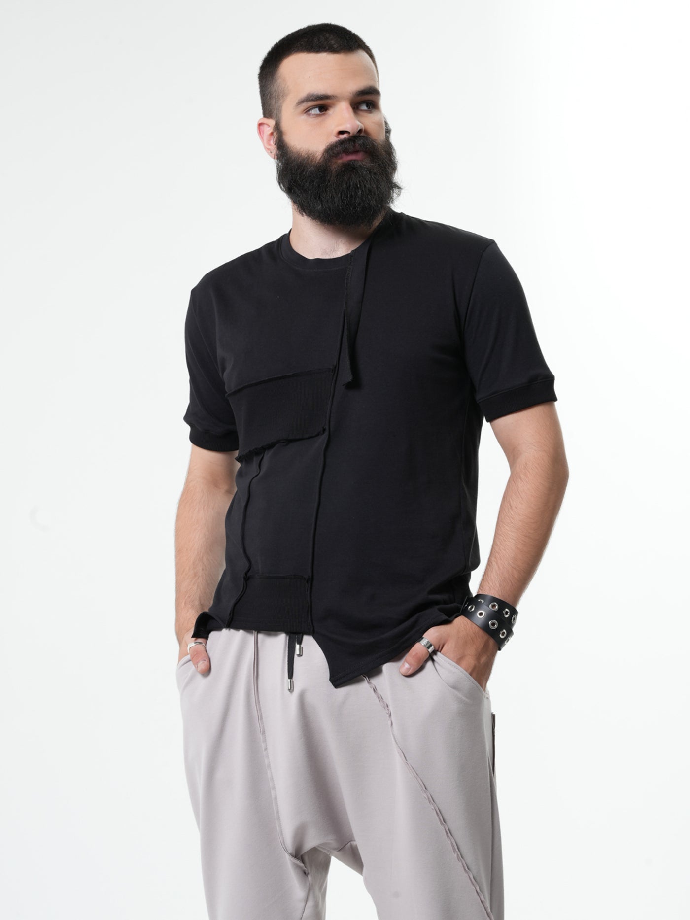 Asymmetric T-shirt for Men