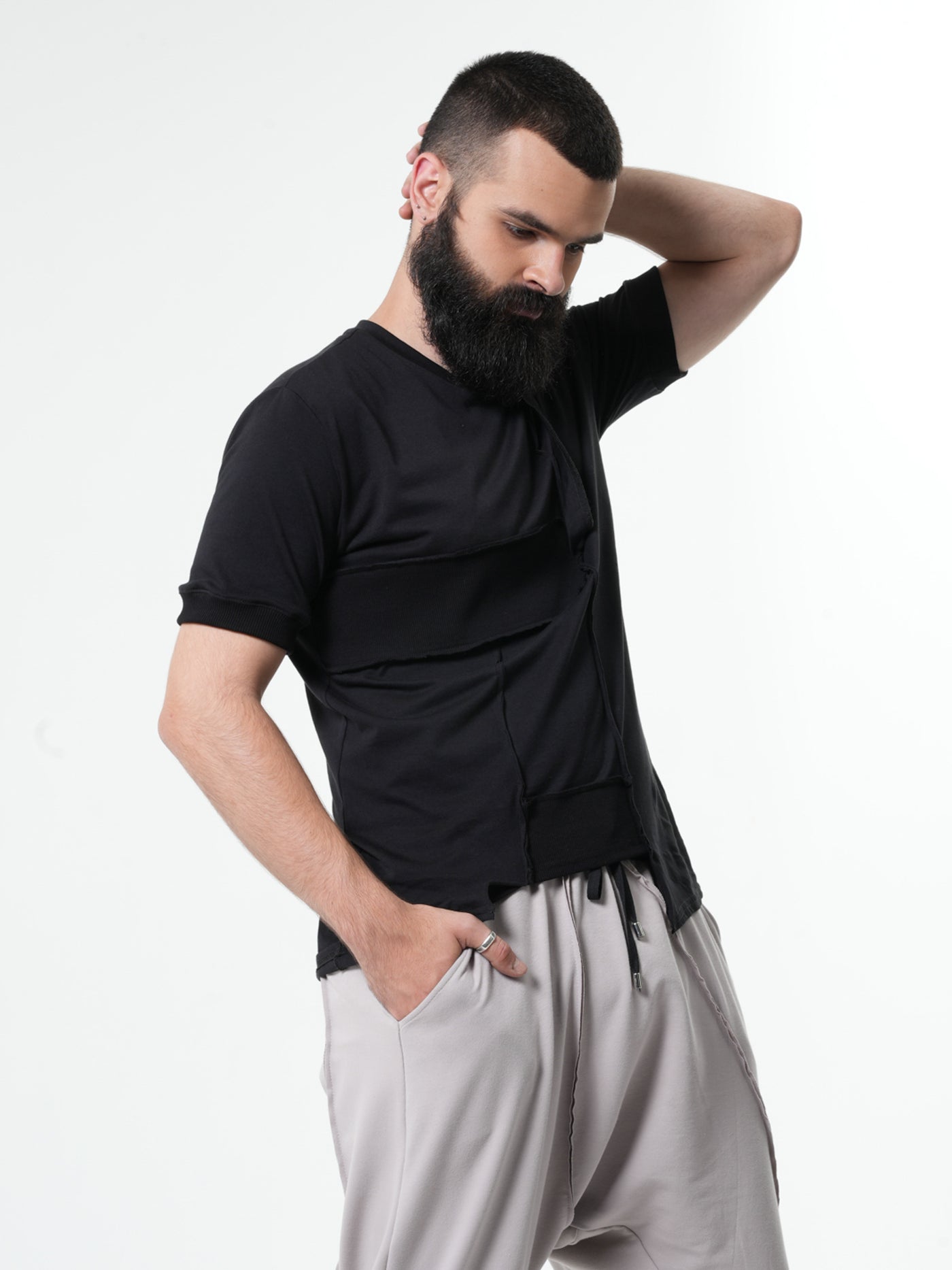 Asymmetric T-shirt for Men