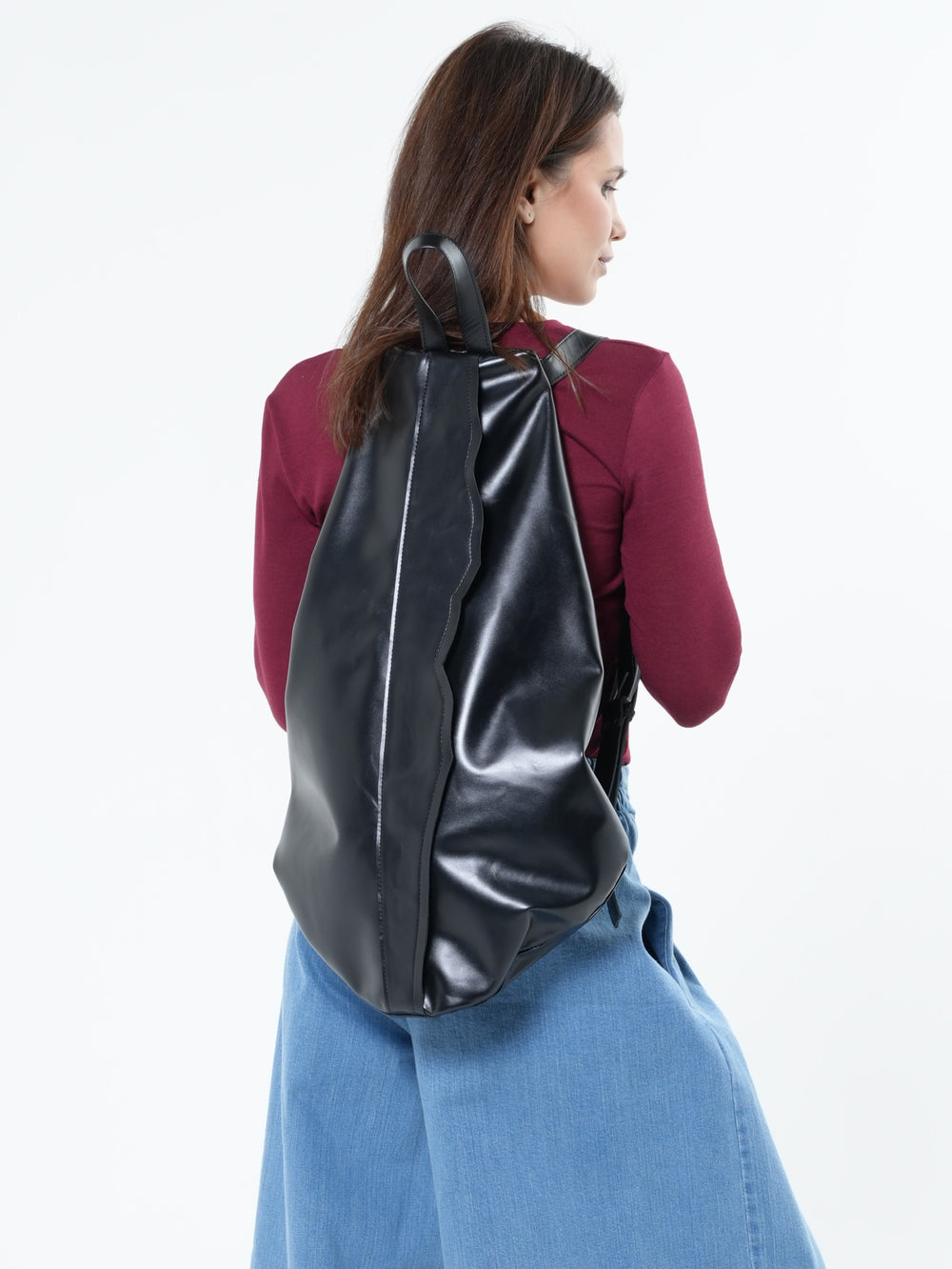 Large Leather Backpack