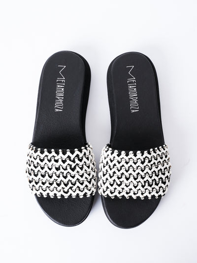 Monochrome Sandals