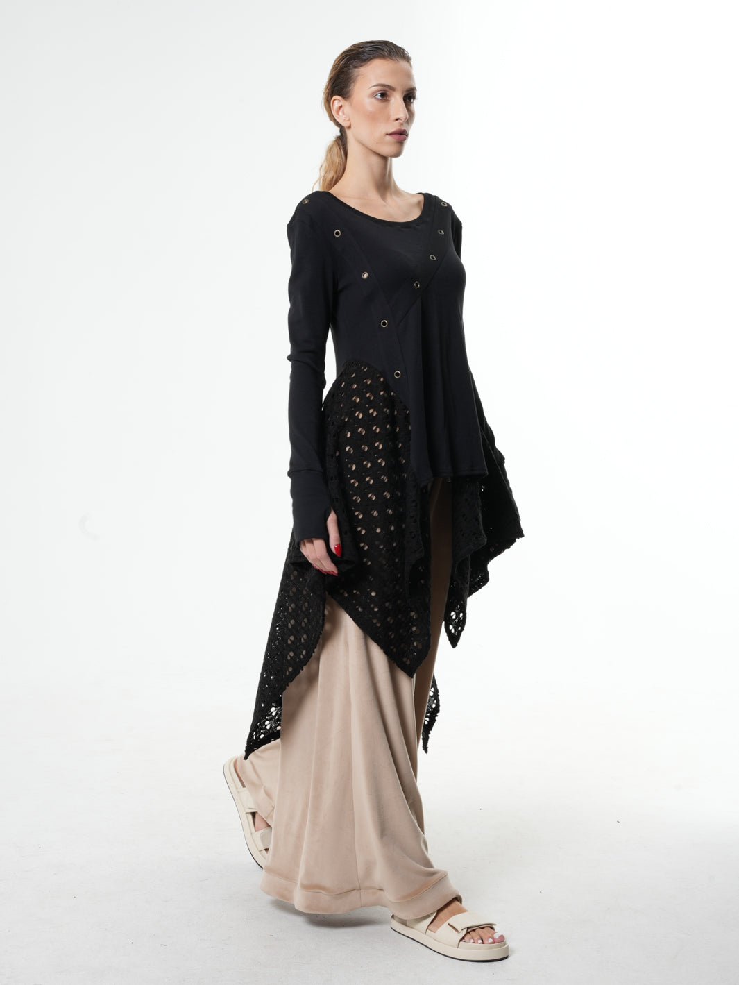 Black Studded Tunic