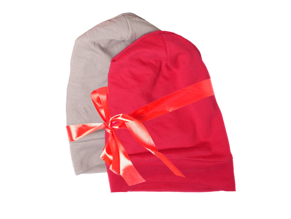 Komplet mekanih slouchy kapica