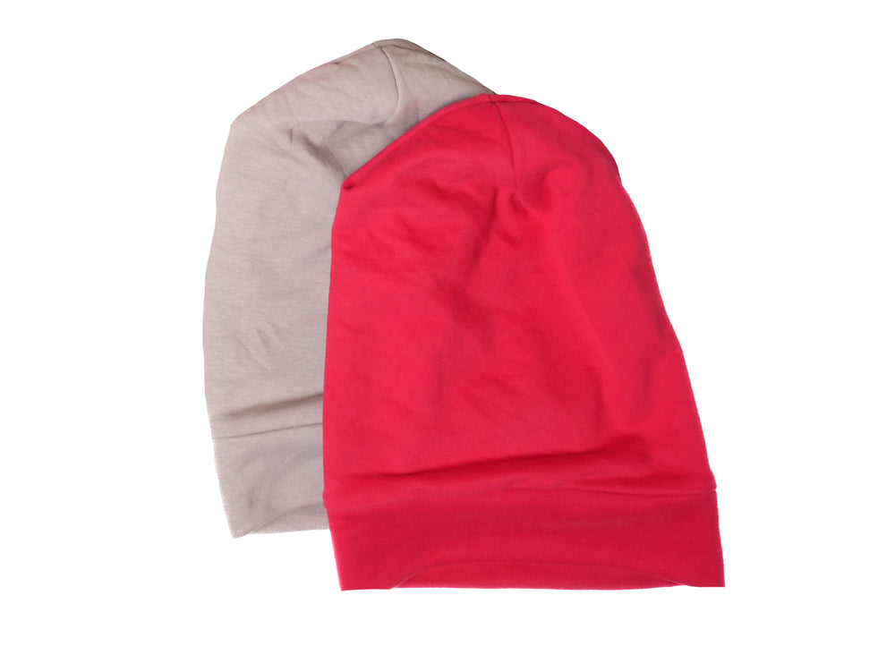 Komplet mekanih slouchy kapica
