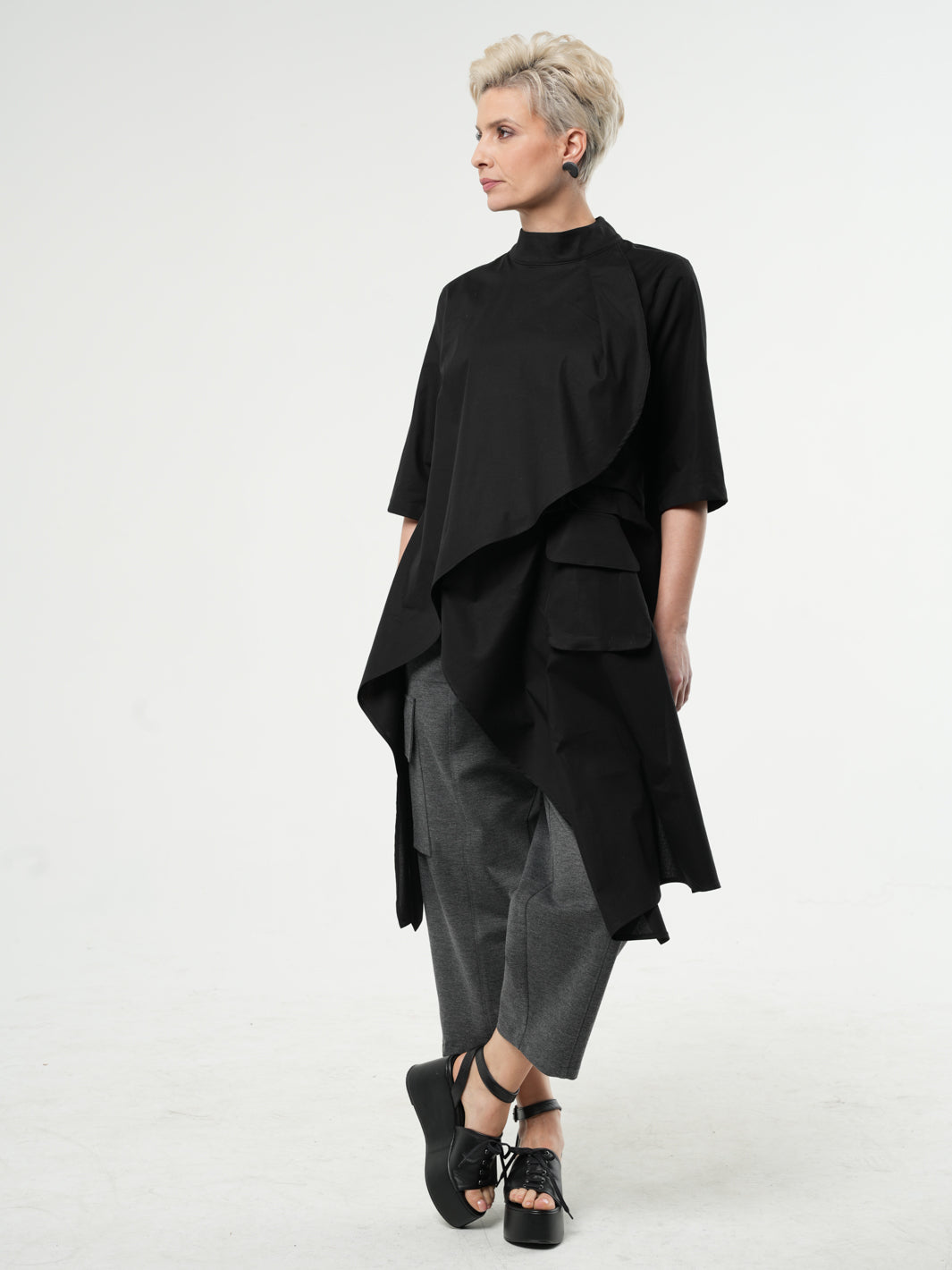 Gangs All Here LS TNeck Tunic Asymmetric Skirt