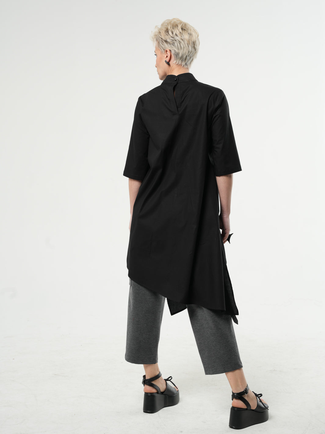 The Beat TNeck Tunic Asymmetric Skirt