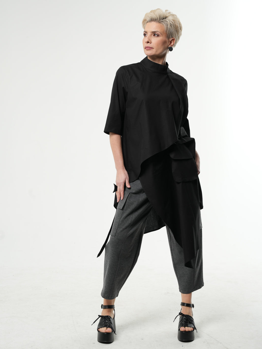BlckBts Asymmetric Tunic main image 1