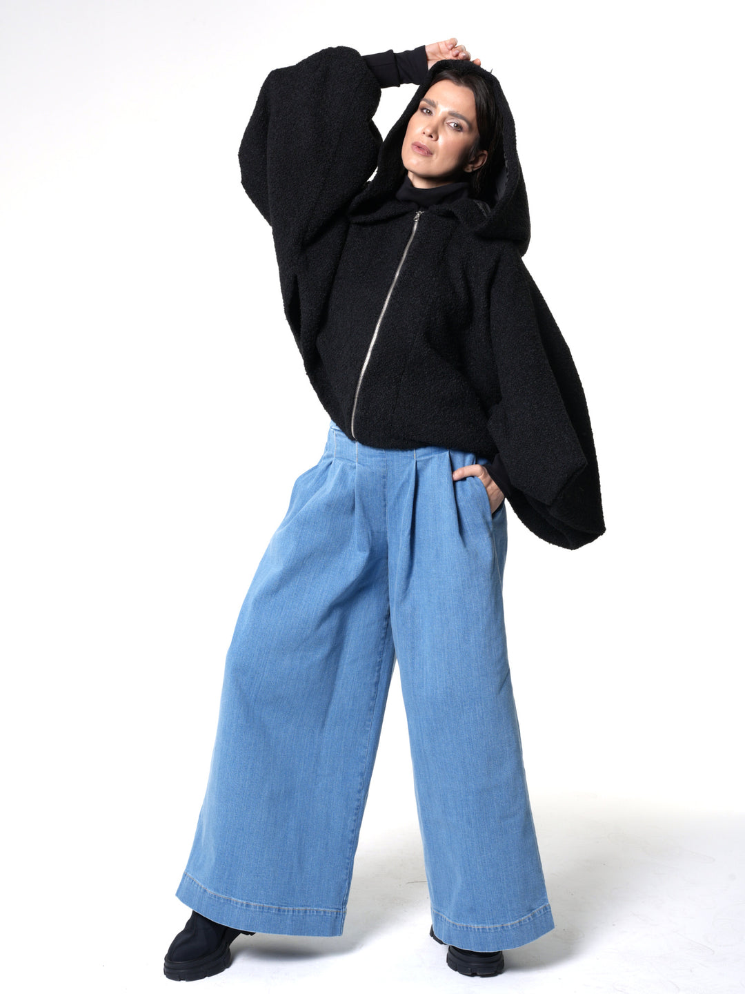 【THE MOZZ】Mongle Boucle Short Jacket Short Bouclé Jacket – Metamorphoza