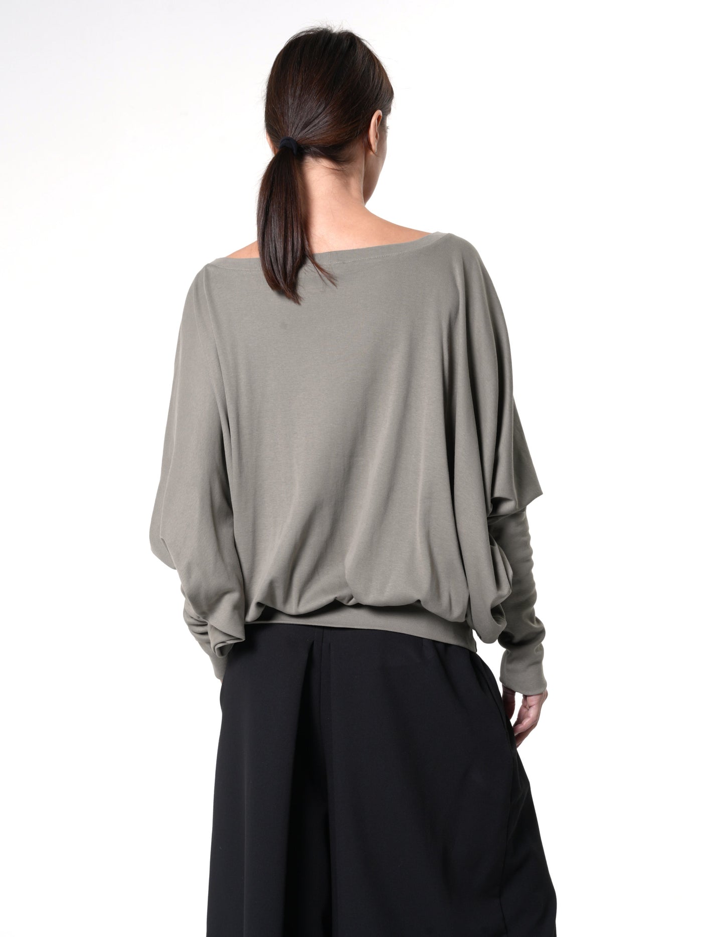 Oversize Top With Fitted Sleeves