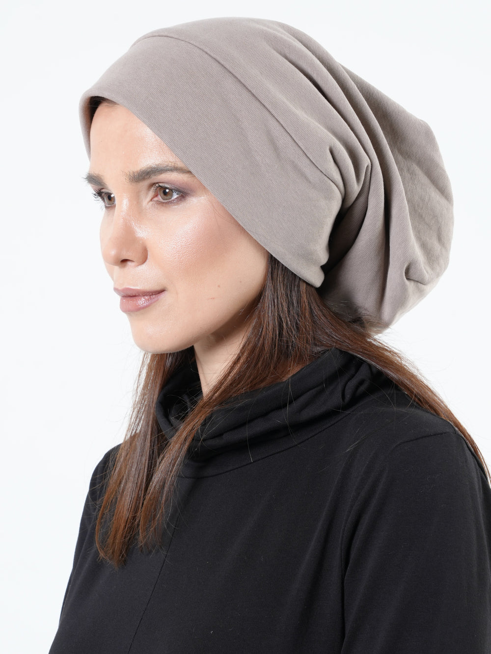 Komplet mekanih slouchy kapica