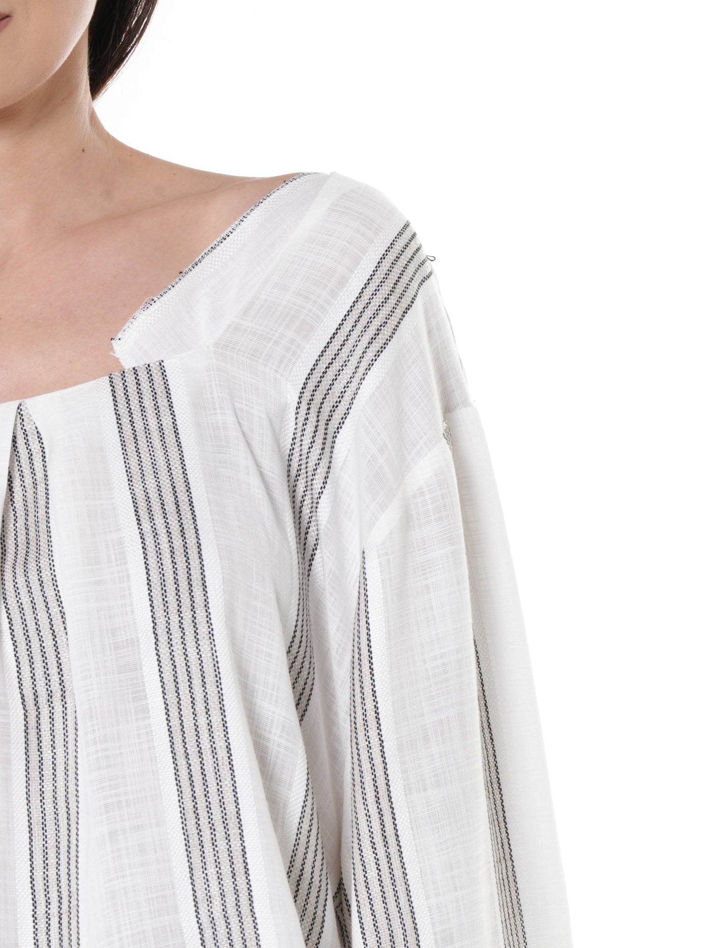 Boho Top mit übergroßen Ärmeln