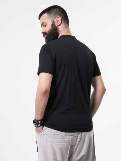 Mens Futuristic Tshirt with Pocket