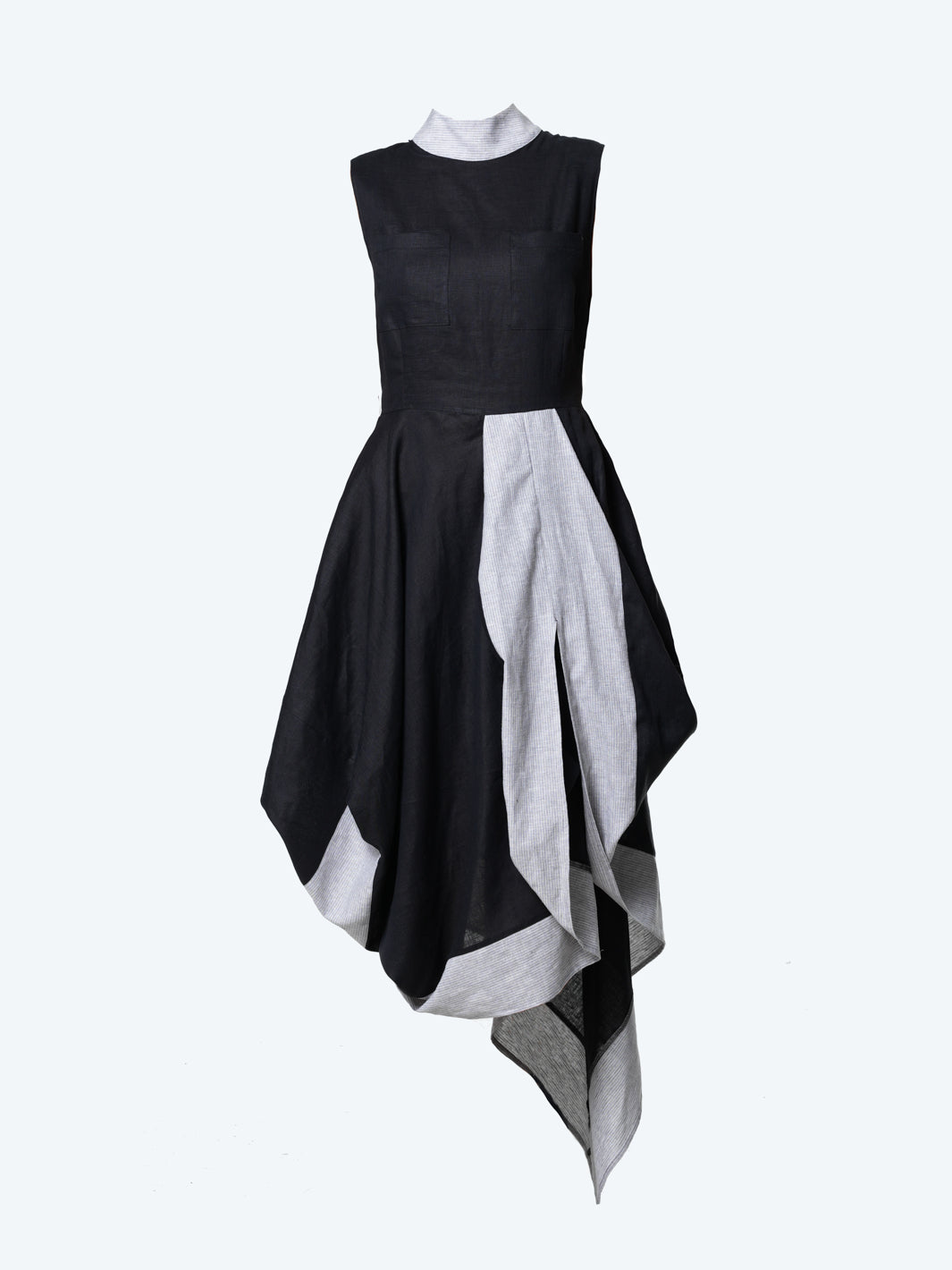 Extravagant Linen Dress