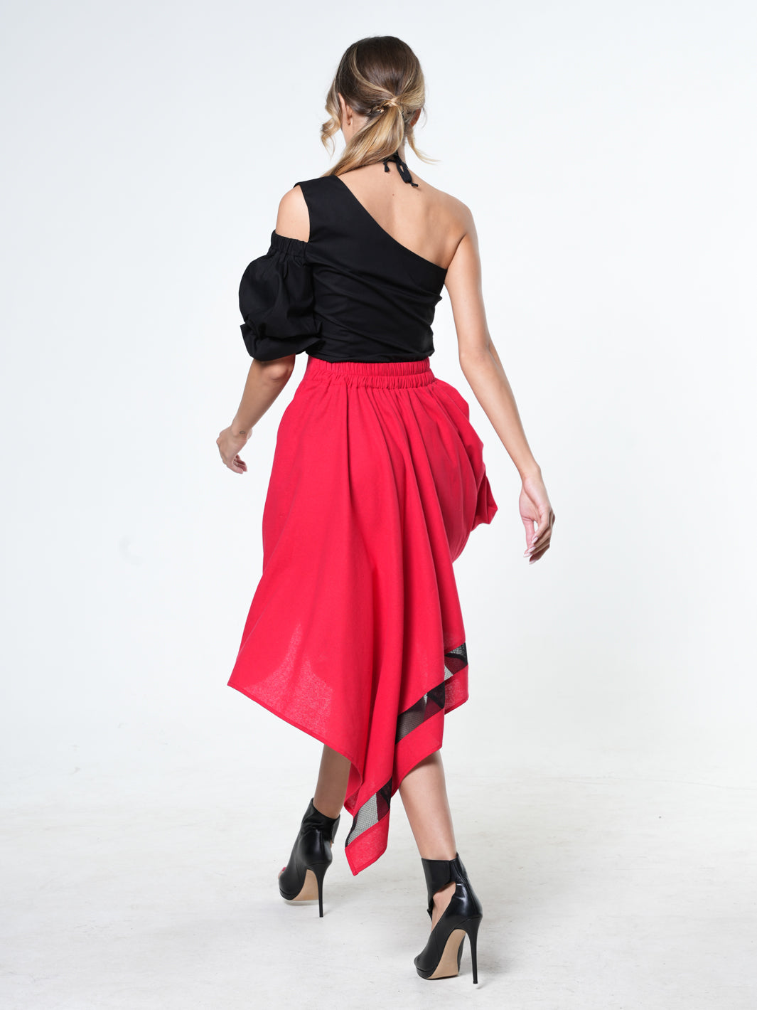 Asymmetric Loose Skirt