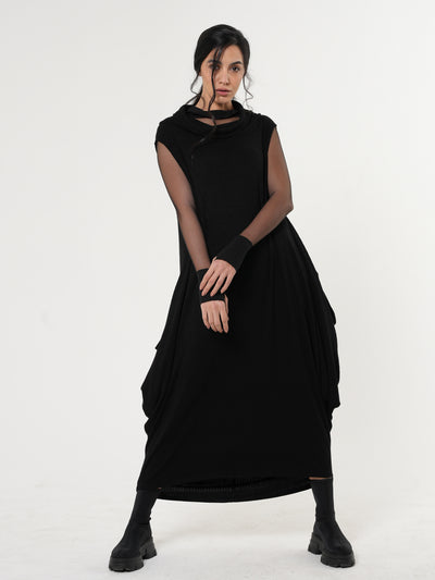 Sleeveless Long Knitted Dress