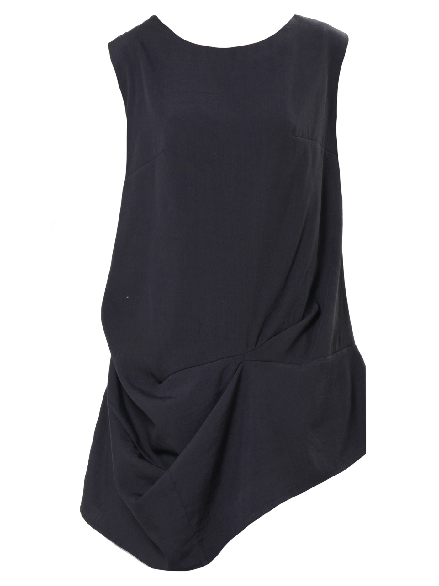 Draped Asymmetric Tunic Top