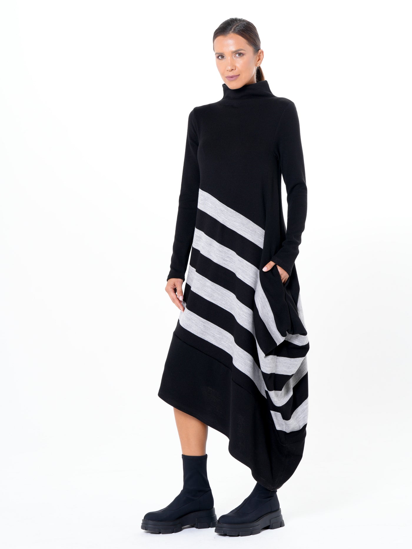 Long Sleeve Knit Dress