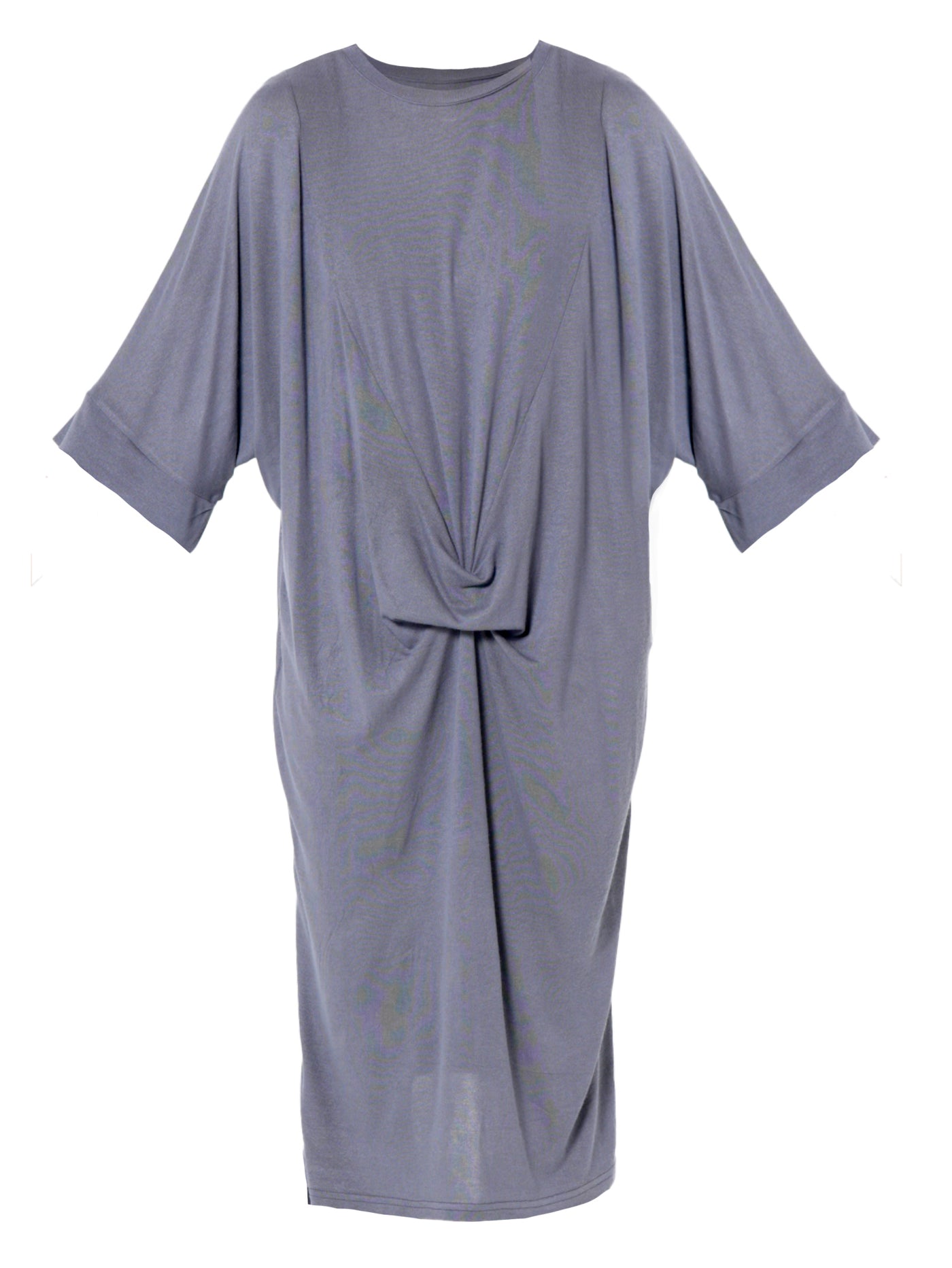 Oversize Midi Dress In Gray