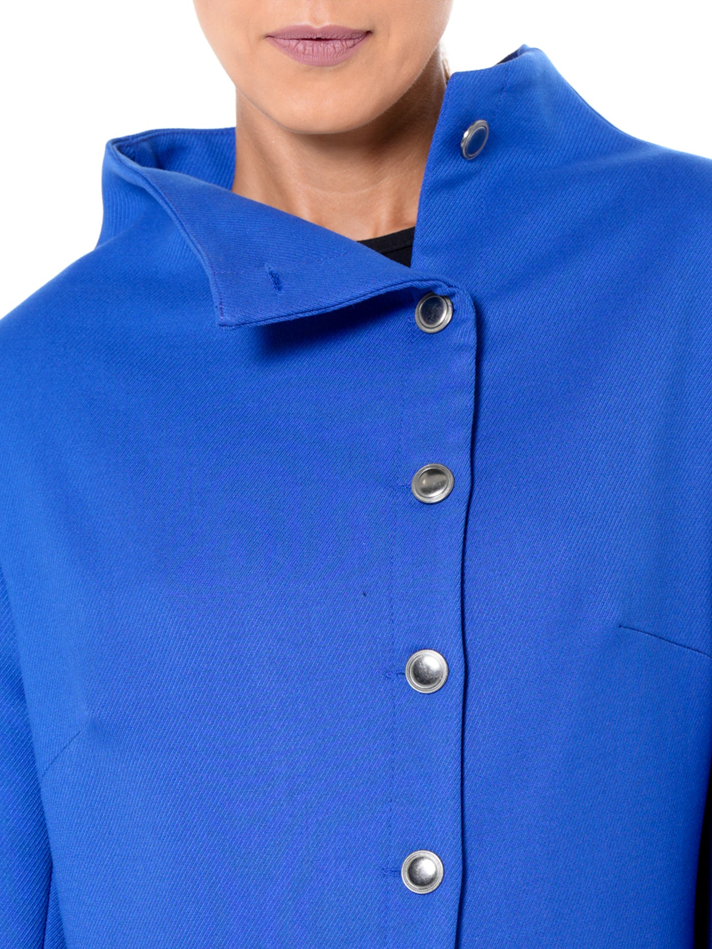 Transitional Tailored Coat In Royal Blue