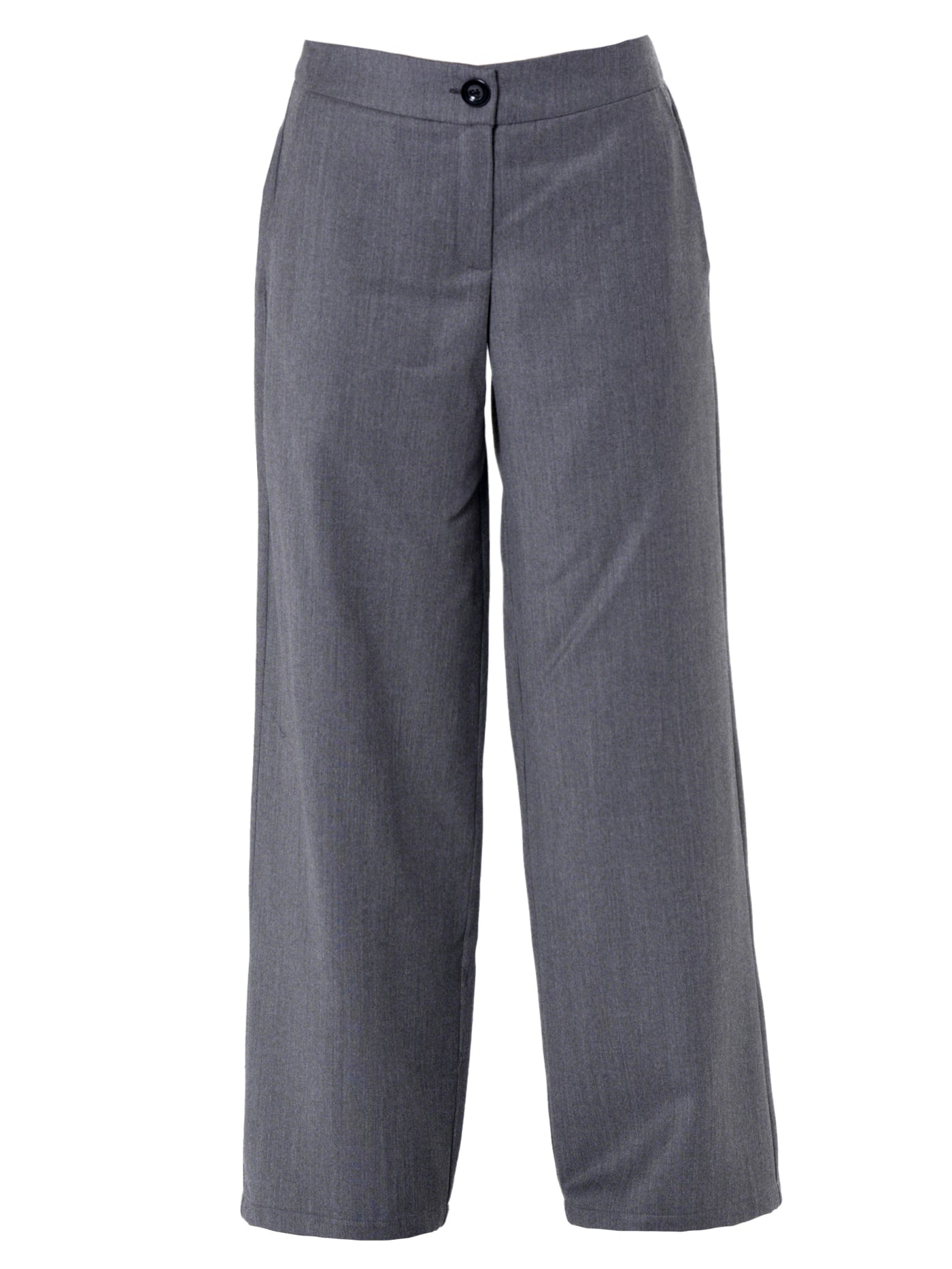 Classic Straight Pants In Gray