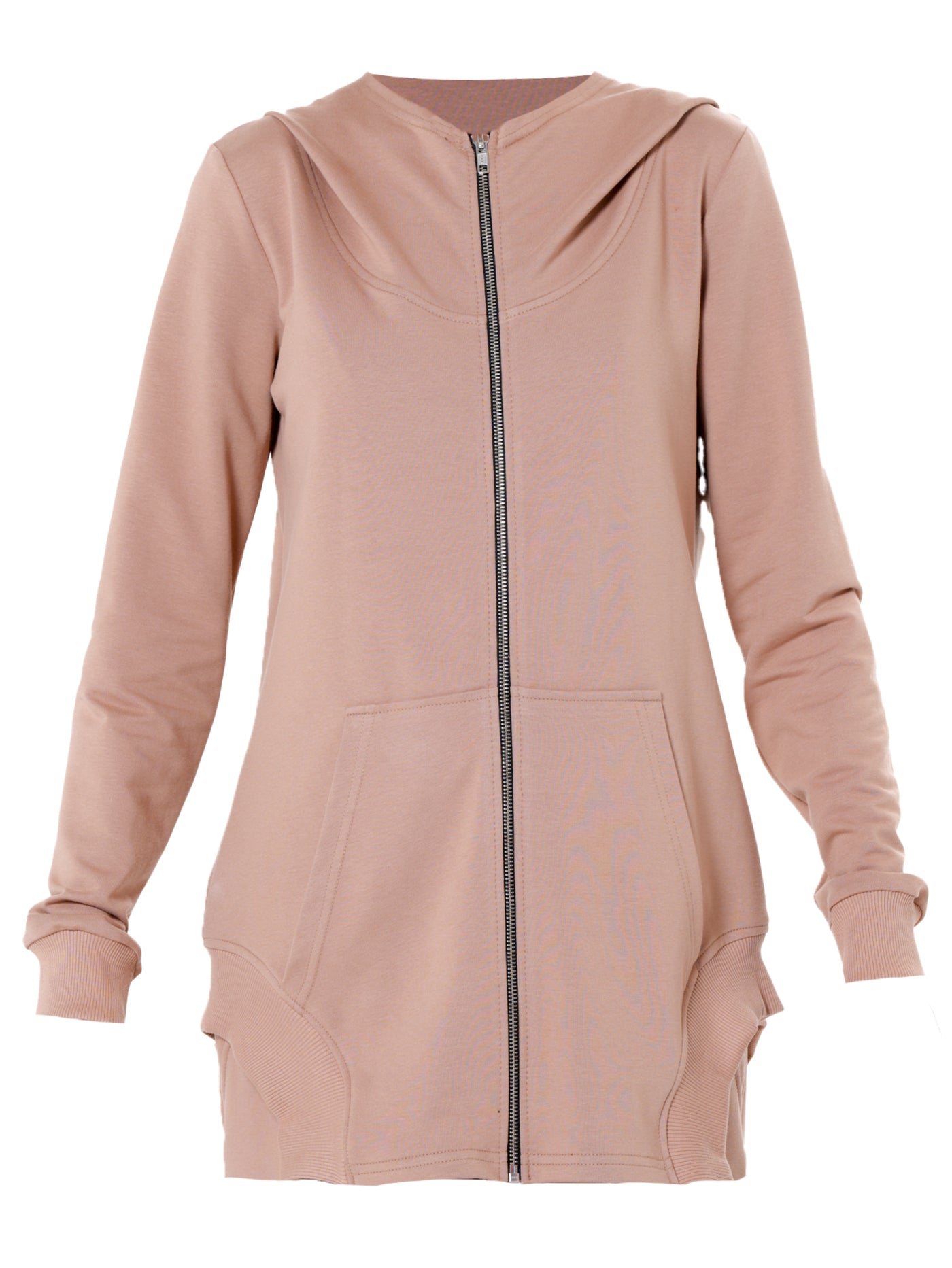 Long Zipper Hoodie