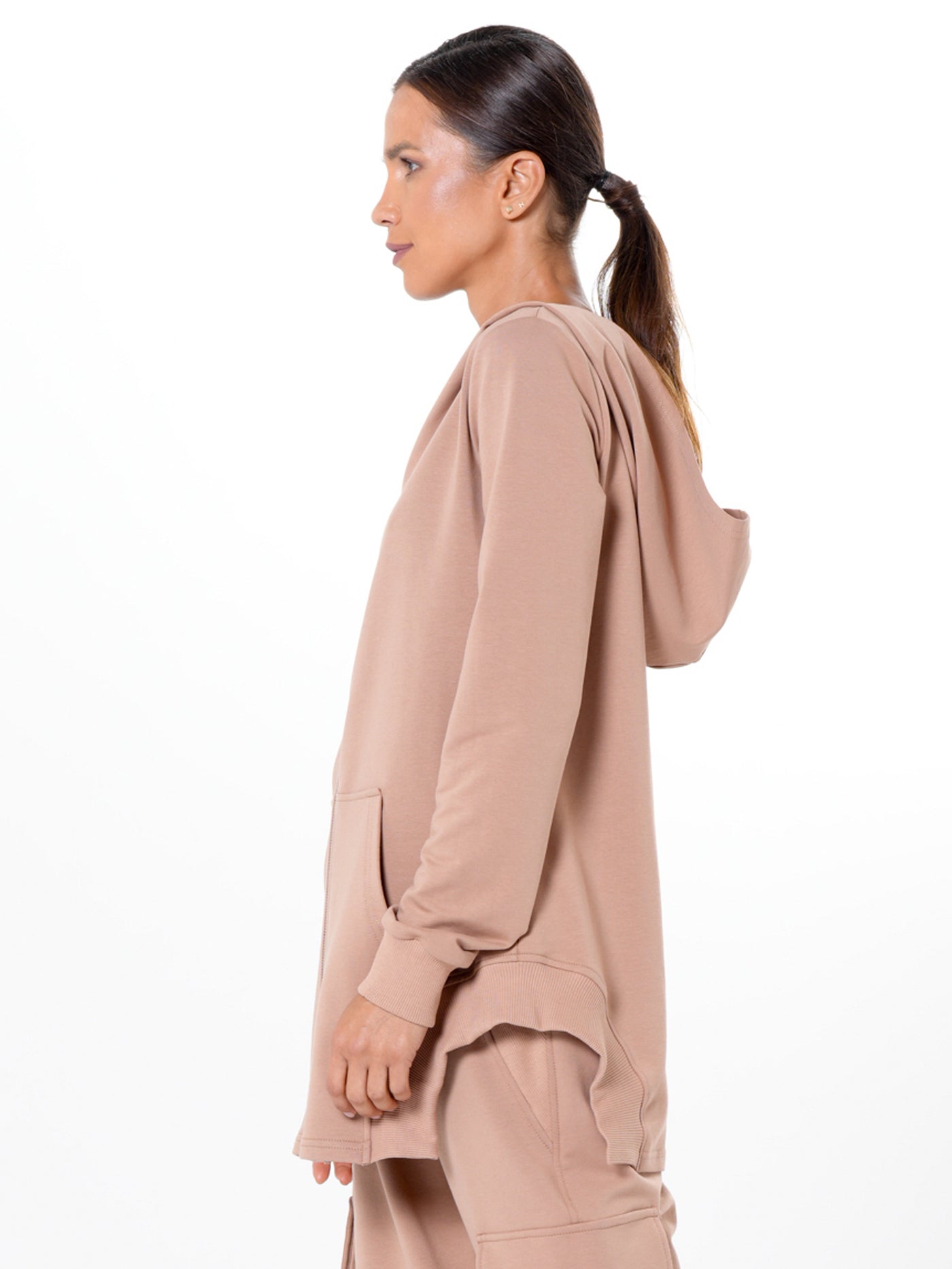 Long Zipper Hoodie