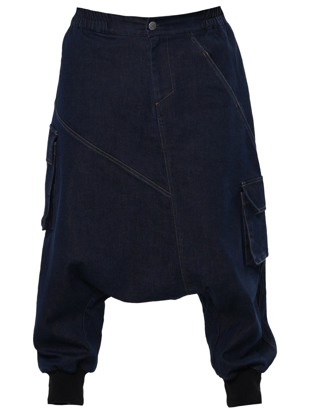 Men's Drop Crotch Denim Pants – Metamorphoza