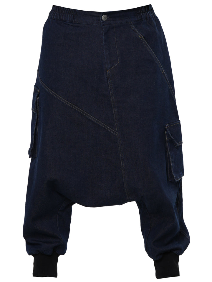 Men's Drop Crotch Denim Pants – Metamorphoza