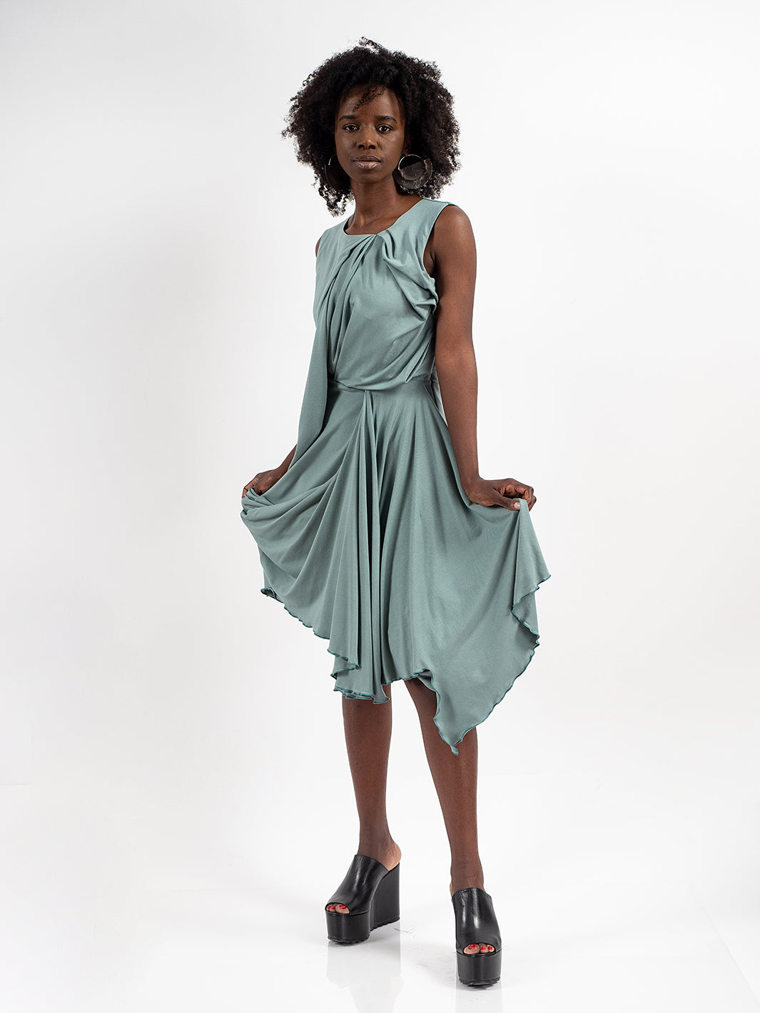 Asymmetrical Short Dress