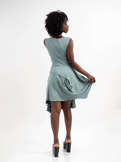 Asymmetrical Short Dress