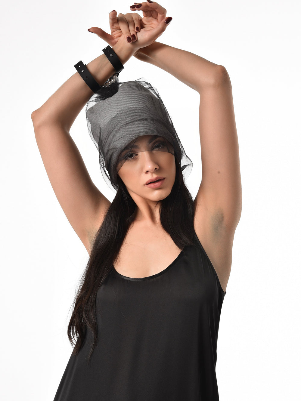 Beanie with Mesh Layer