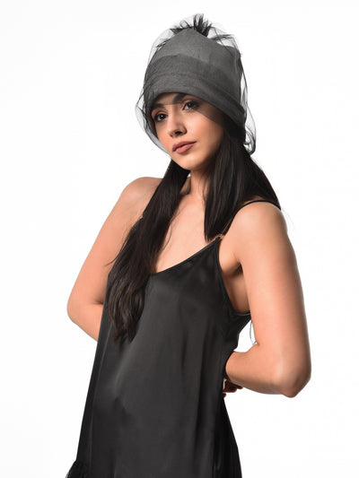 Beanie with Mesh Layer