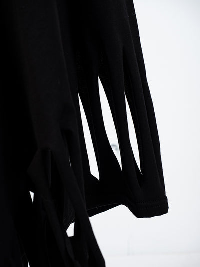 Asymmetric Black Dress – Metamorphoza