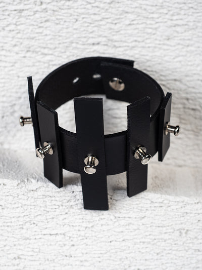 Black Studded Bracelet