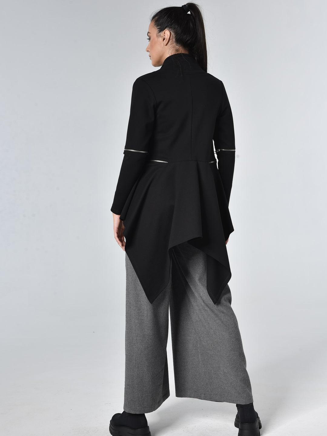 ENFOLD 2024SS ASYMMETRY-JAKET ネイビー　38 ENFOLD 2024SS ASYMMETRY-JAKET ネイビー 38 ENFOLD 2024SS