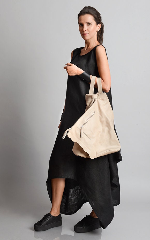 Beige Extravagant Backpack