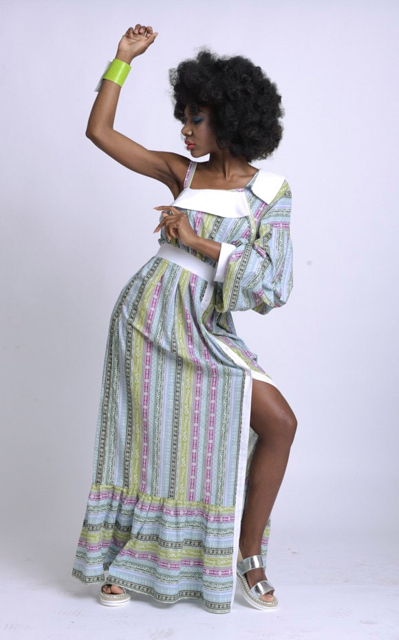 Extravagant Long Loose Dress