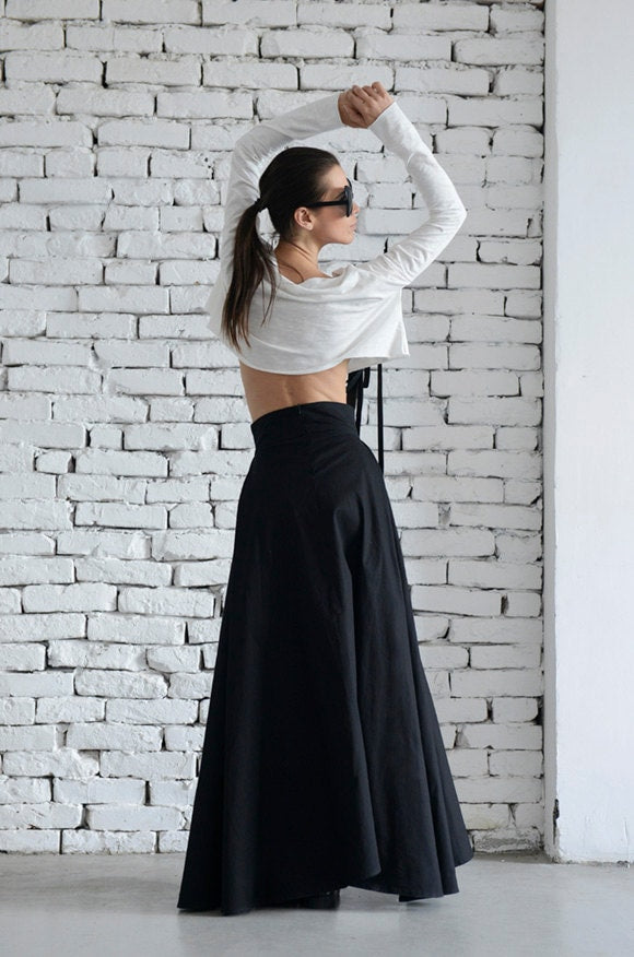 Long Asymmetrical Skirt