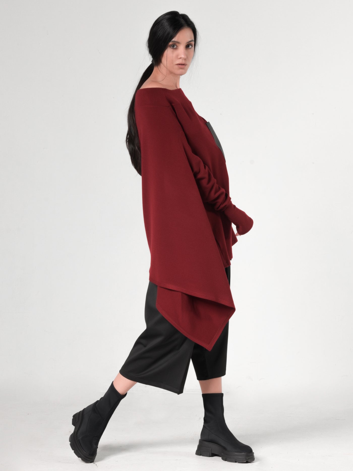 Loose Knitted Tunic