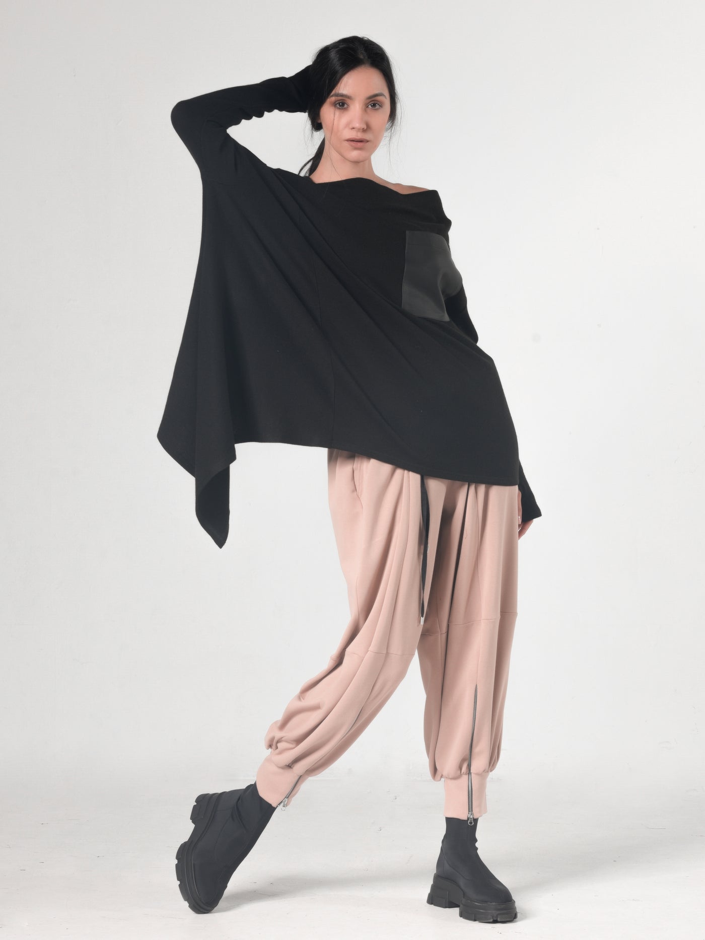 Oversize Knitted Tunic