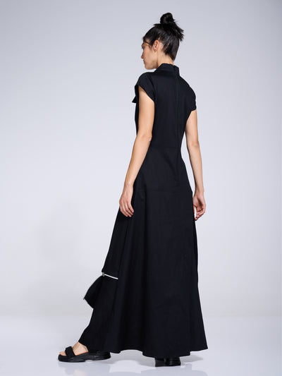 Black Dress with Pockets