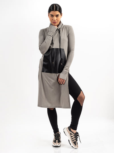 Leather Pocket Tunic
