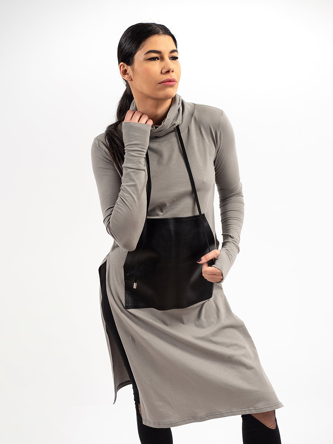 Leather Pocket Tunic