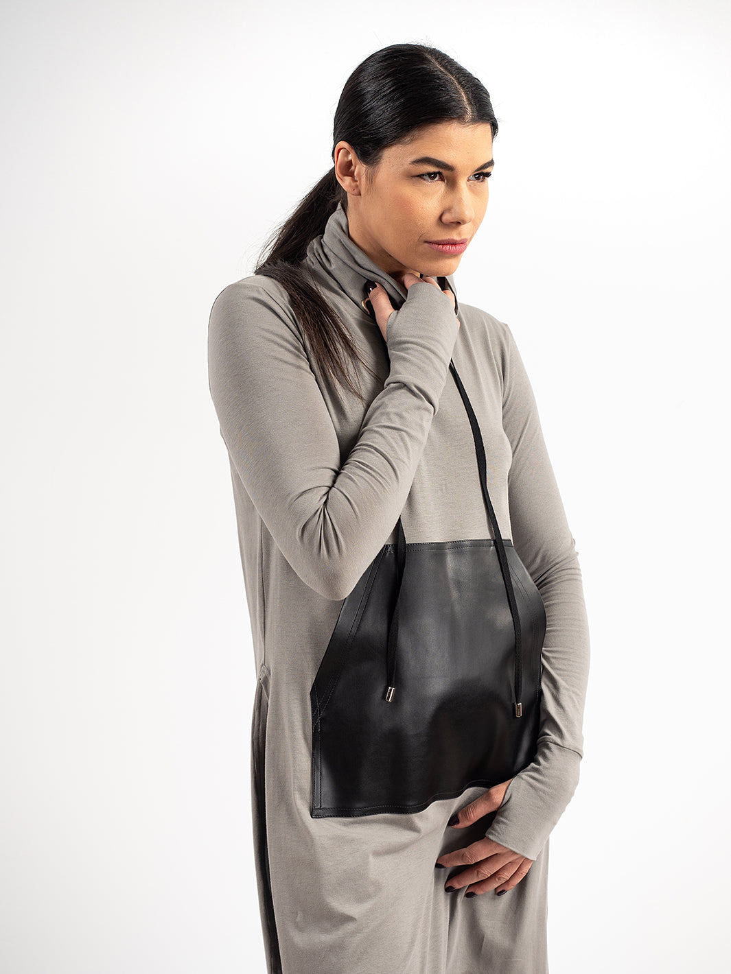 Leather Pocket Tunic